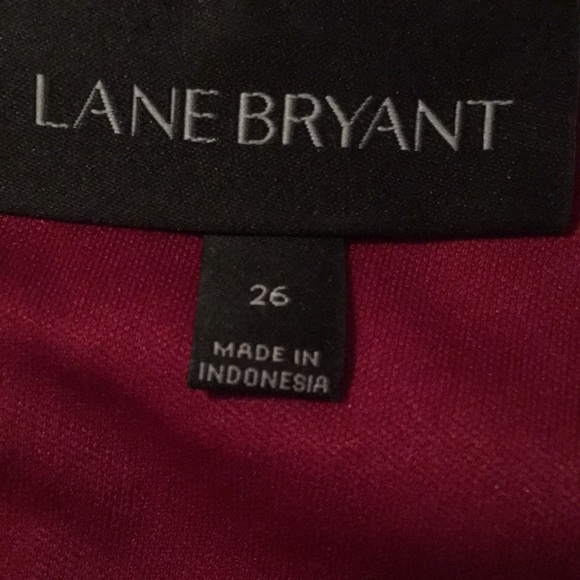 Cute crimson polka dot top sz 26 Lane Bryant sale🎉 - Picture 6 of 6